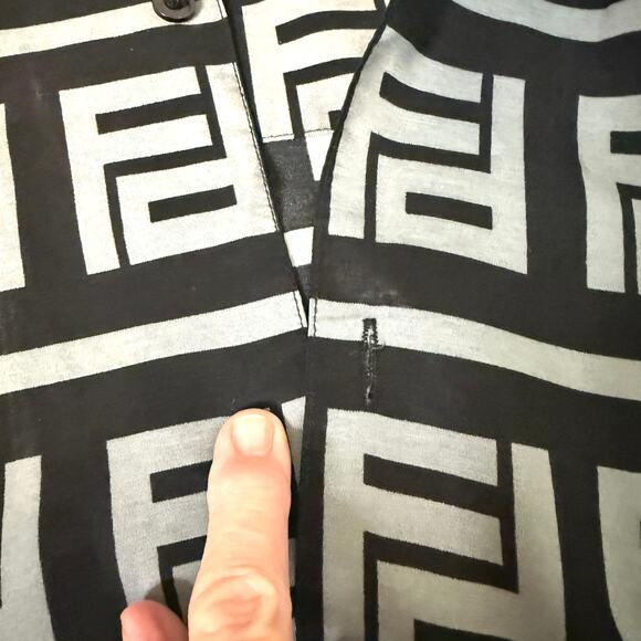 The Funktion Wear Men's Button Down Short Sleeve Shirt XL Classic Soft Hipster - Picture 5 of 11